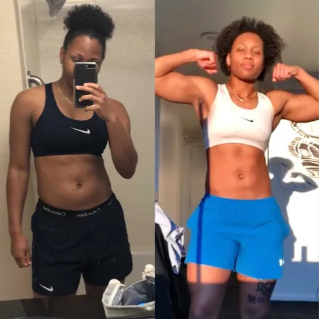 a fighter's before and after, from the momo[muscle] hall of fame