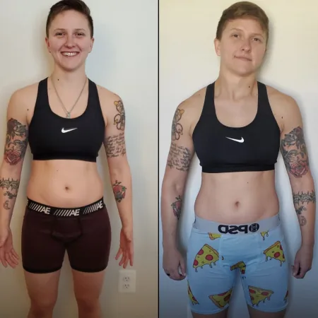a fighter's before and after, from the momo[muscle] hall of fame