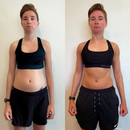 a fighter's before and after, from the momo[muscle] hall of fame