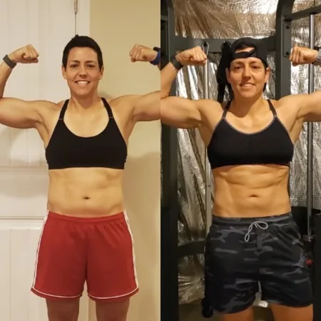 a fighter's before and after, from the momo[muscle] hall of fame