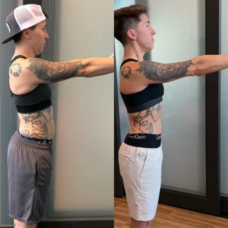 a fighter's before and after, from the momo[muscle] hall of fame