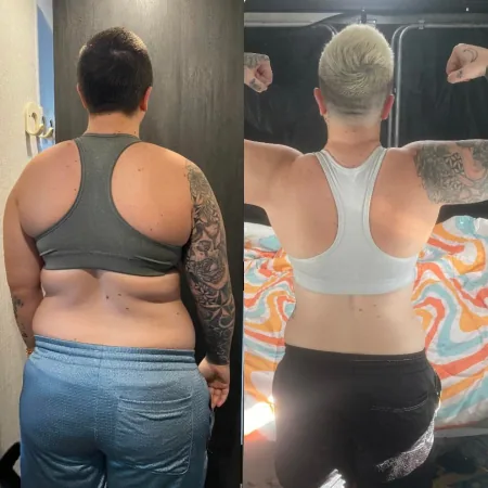 a fighter's before and after, from the momo[muscle] hall of fame